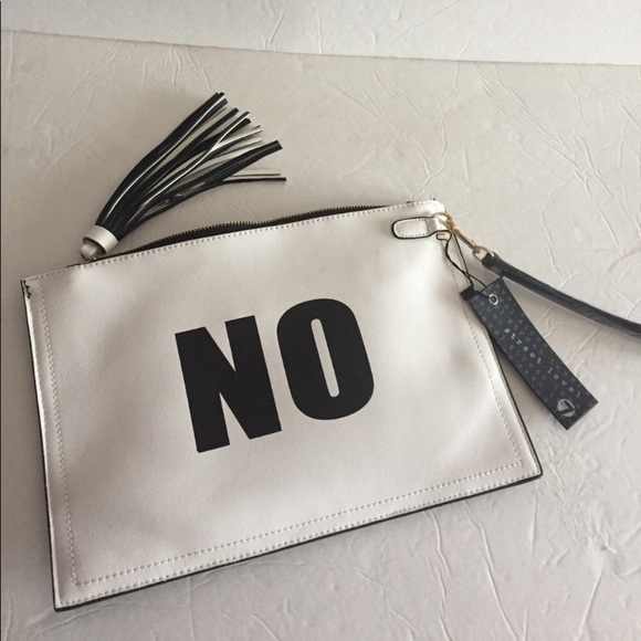 Street Level Handbags - Authentic Street Level Yes/ No Clutch